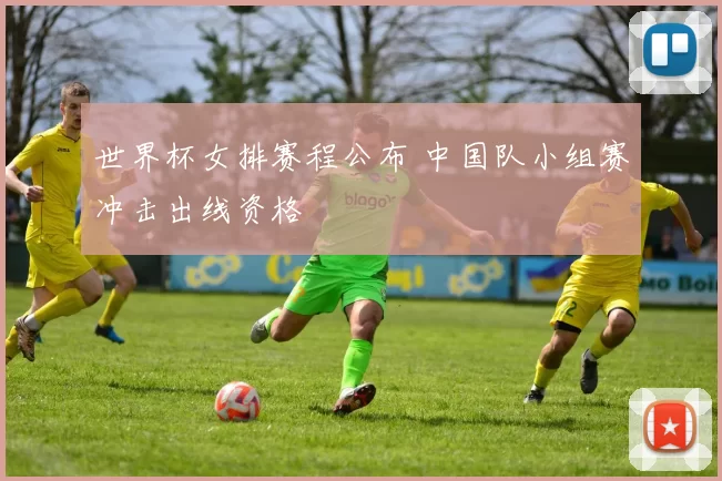 世界杯女排赛程公布 中国队小组赛冲击出线资格